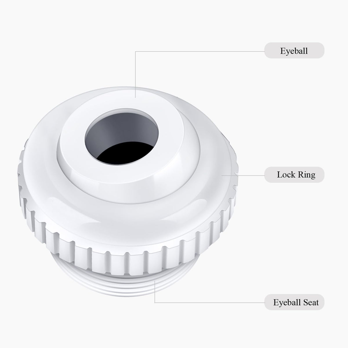 DUMEALAGR SP1419D adjustable water flow enables precise control in pools.