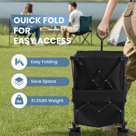 DUMOS adjustable handle enables ergonomic towing on varied ground.