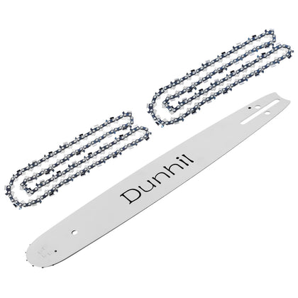 Dunhil 18-inch chainsaw chain with 063 gauge and 325 pitch for efficient cutting