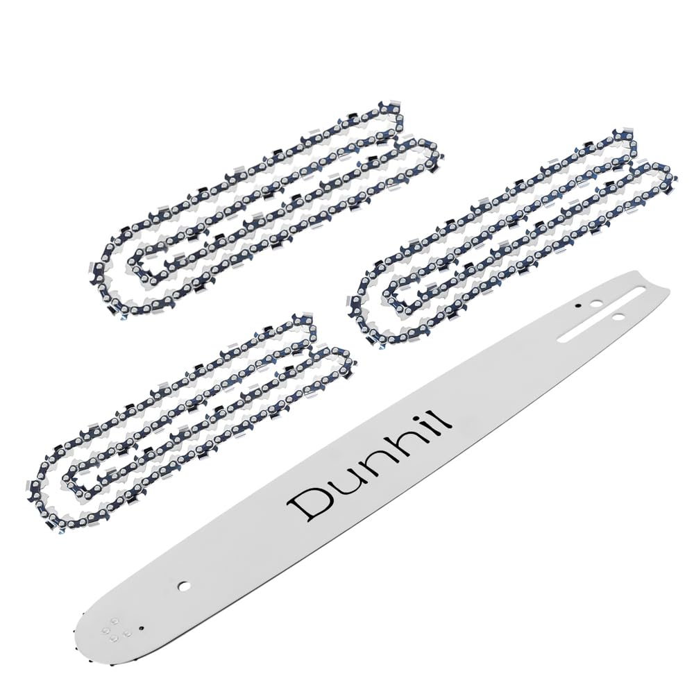 Dunhil 20 inch chain assembly for smooth cutting and quick replacement
