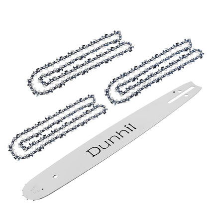 Dunhil 20 inch chain assembly for smooth cutting and quick replacement