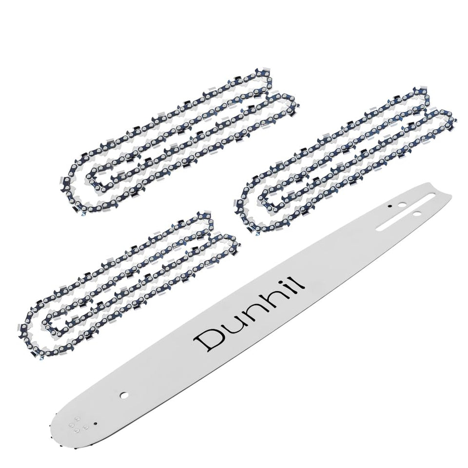 Dunhil 20 inch chain assembly for smooth cutting and quick replacement