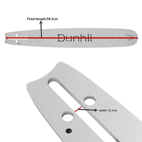 Close-up of 81DL drive links for precise, durable performance