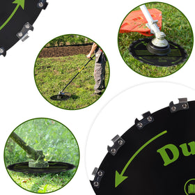 Dunhil washers included to ensure stable blade mounting