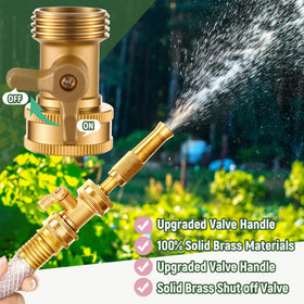 Dunkive heavy-duty brass construction designed for outdoor use