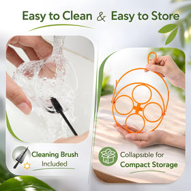 Dunkive Oriole Feeder cleaning brush included for easy maintenance
