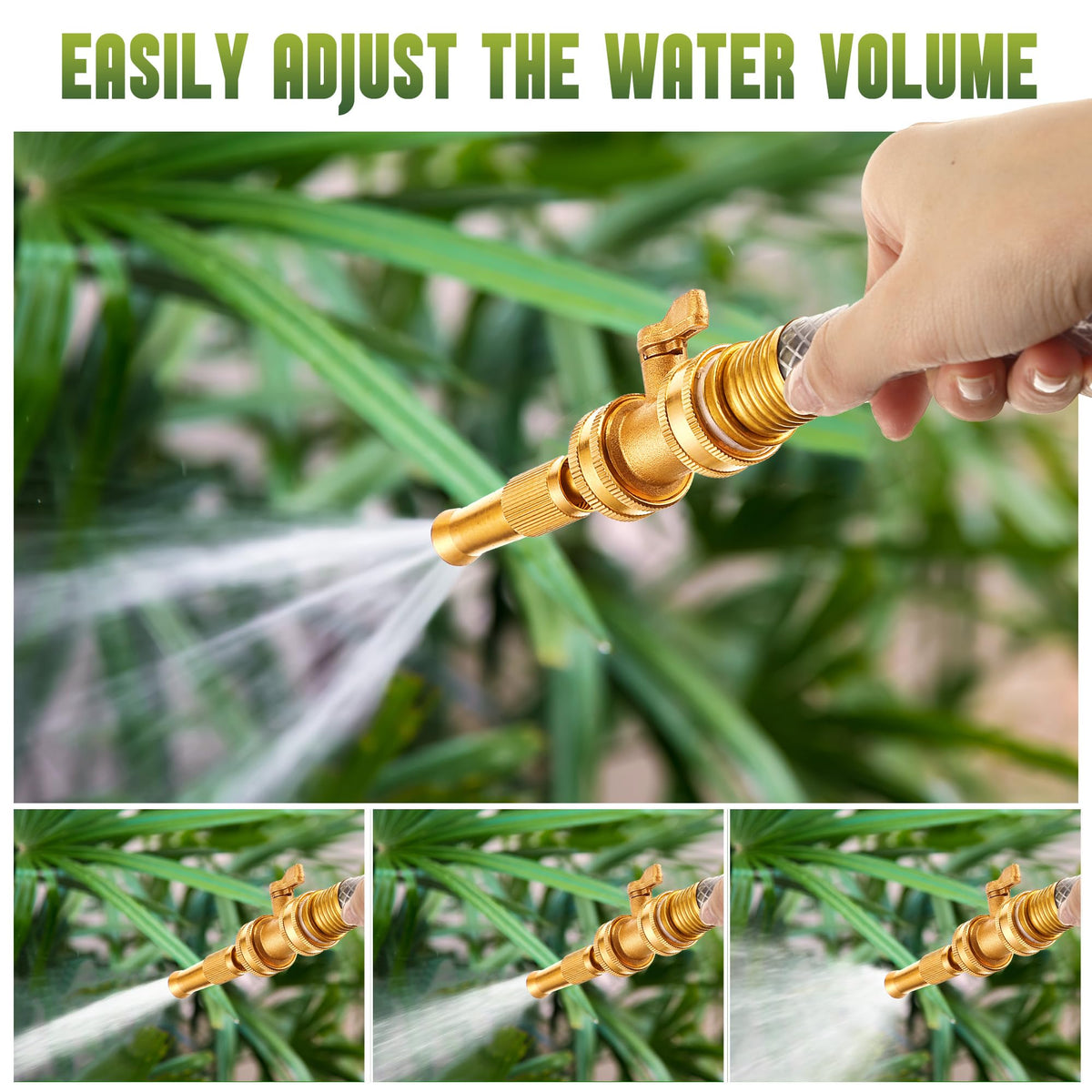 Dunkive packaged brass nozzle set for easy setup