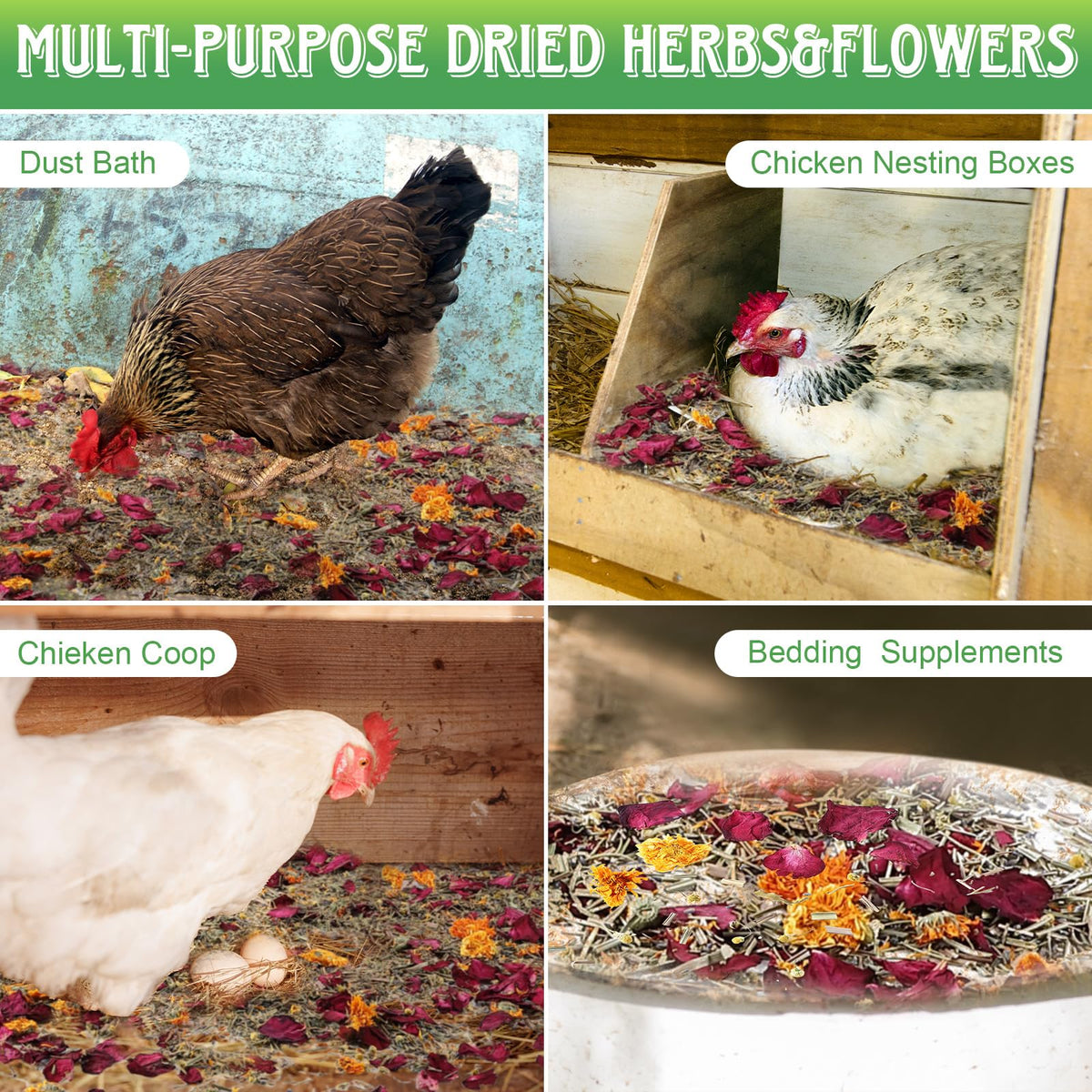 Dunkive usage scooping and measuring makes applying herbs quick and precise.