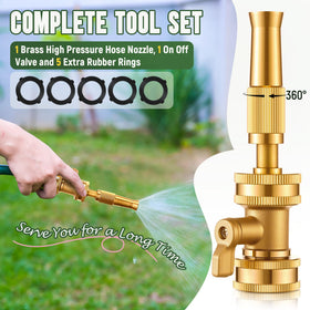 Dunkive five extra washers included for leak prevention