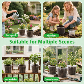 DUNPUTE transparent design enables quick soil checks