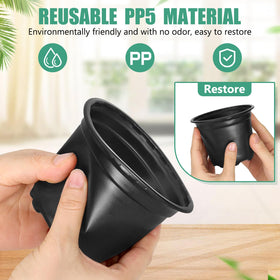 DUNPUTE seedling protection pot ideal for germination to transplanting.