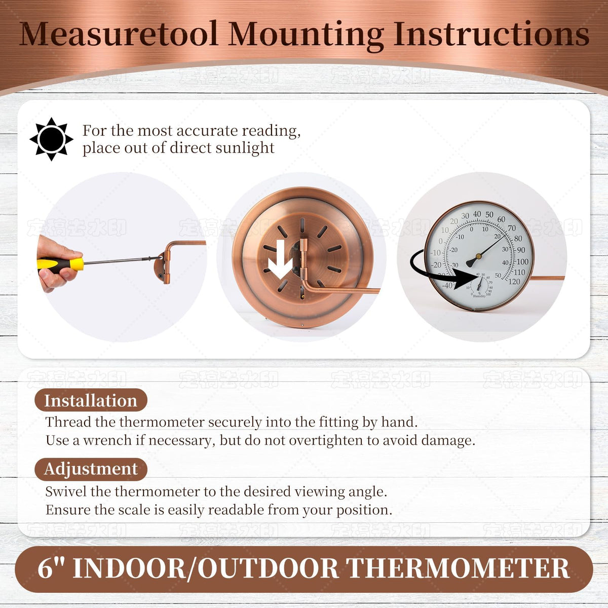 DUNUO easy-mount bracket included for fast installation anywhere.
