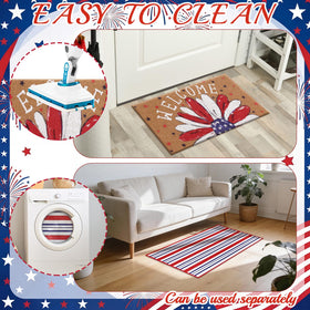 Dunzy Daisy welcome rug adds festive charm to entrances