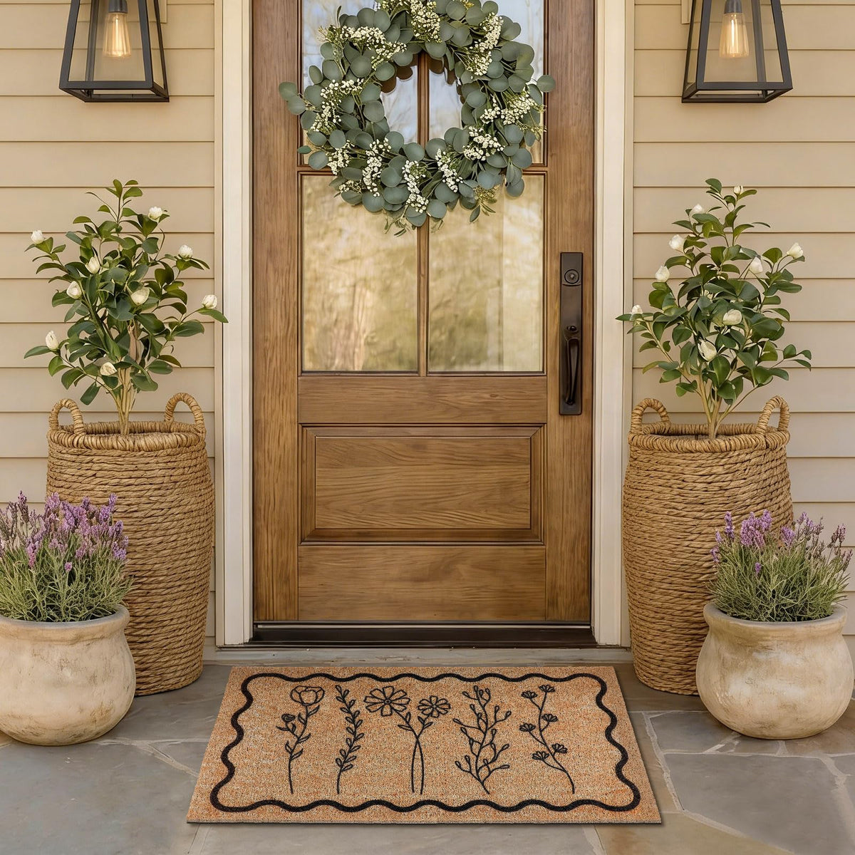 Dunzy durable entryway mat blends style and practicality for busy entrances.