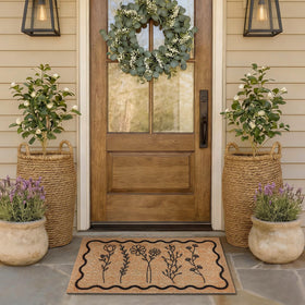 Dunzy durable entryway mat blends style and practicality for busy entrances.