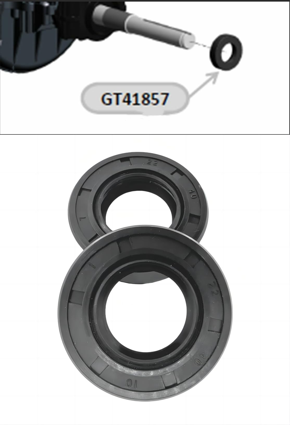DUODUO axle-seal-2pc-pack ready kit for quick maintenance