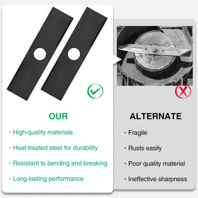 DuoMaDuoBB universal compatibility blades compatible with major edger models