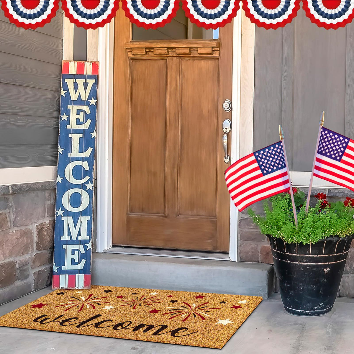 Duraaamo non-slip back doormat offering safer footing at the doorway