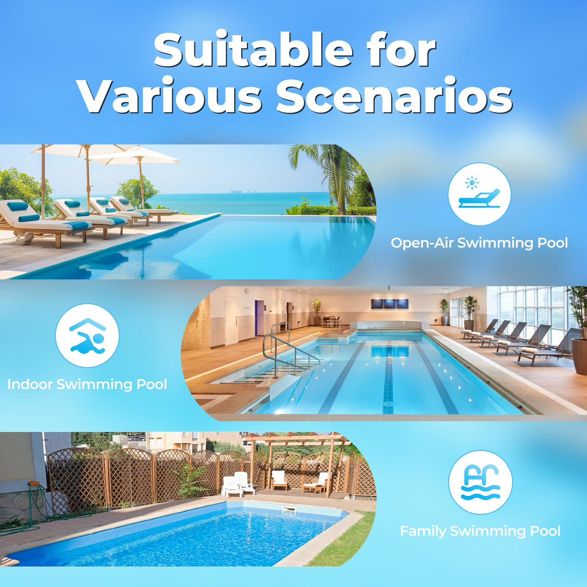 Durable pool tires ready to refresh your cleaner's performance