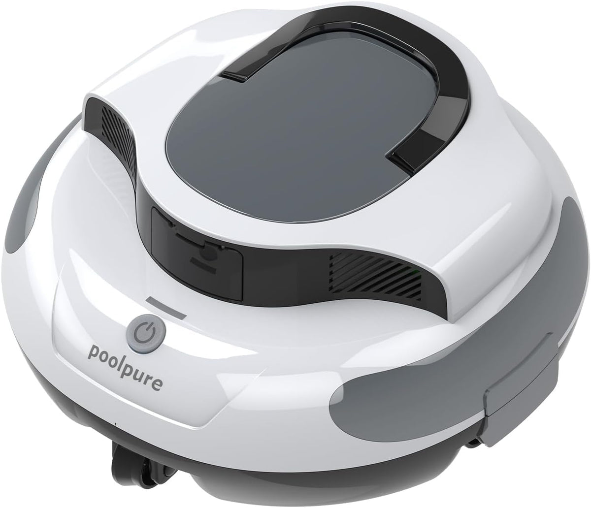 Duraon Self-Parking Pool Vacuum with dual-35W motors for powerful debris pickup