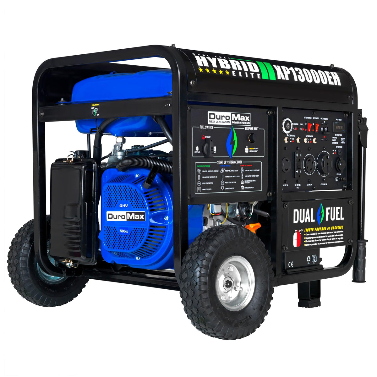 XP13000EH engine and cooling system designed for durable, long-running performance.