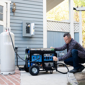 Compact portable design belies its power for home and RV use.