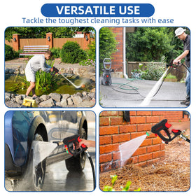 DUSICHIN multi-use attachment boosts pressure washer versatility.