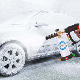 DUSICHIN 65-degree nozzle for gentle, wide foam application