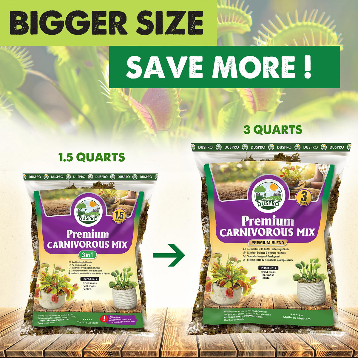 Duspro care tips support thriving carnivorous plants with proper moisture and drainage