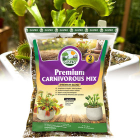 Duspro carnivorous soil mix with forest moss for moisture retention in Venus Flytraps