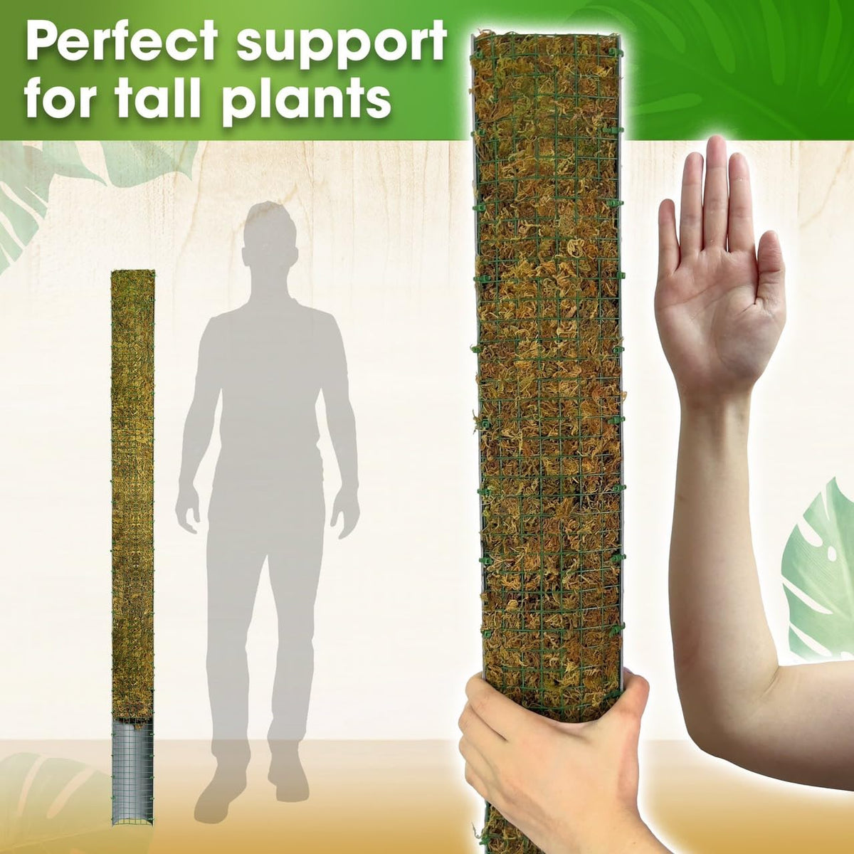 Duspro forest moss prefill for moisture retention and lush appearance