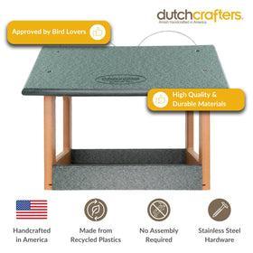 DutchCrafters aluminum mesh tray promotes airflow to keep seed fresh