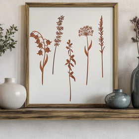 Duraaamo decorative flower stakes elevate pathways with eye-catching silhouettes