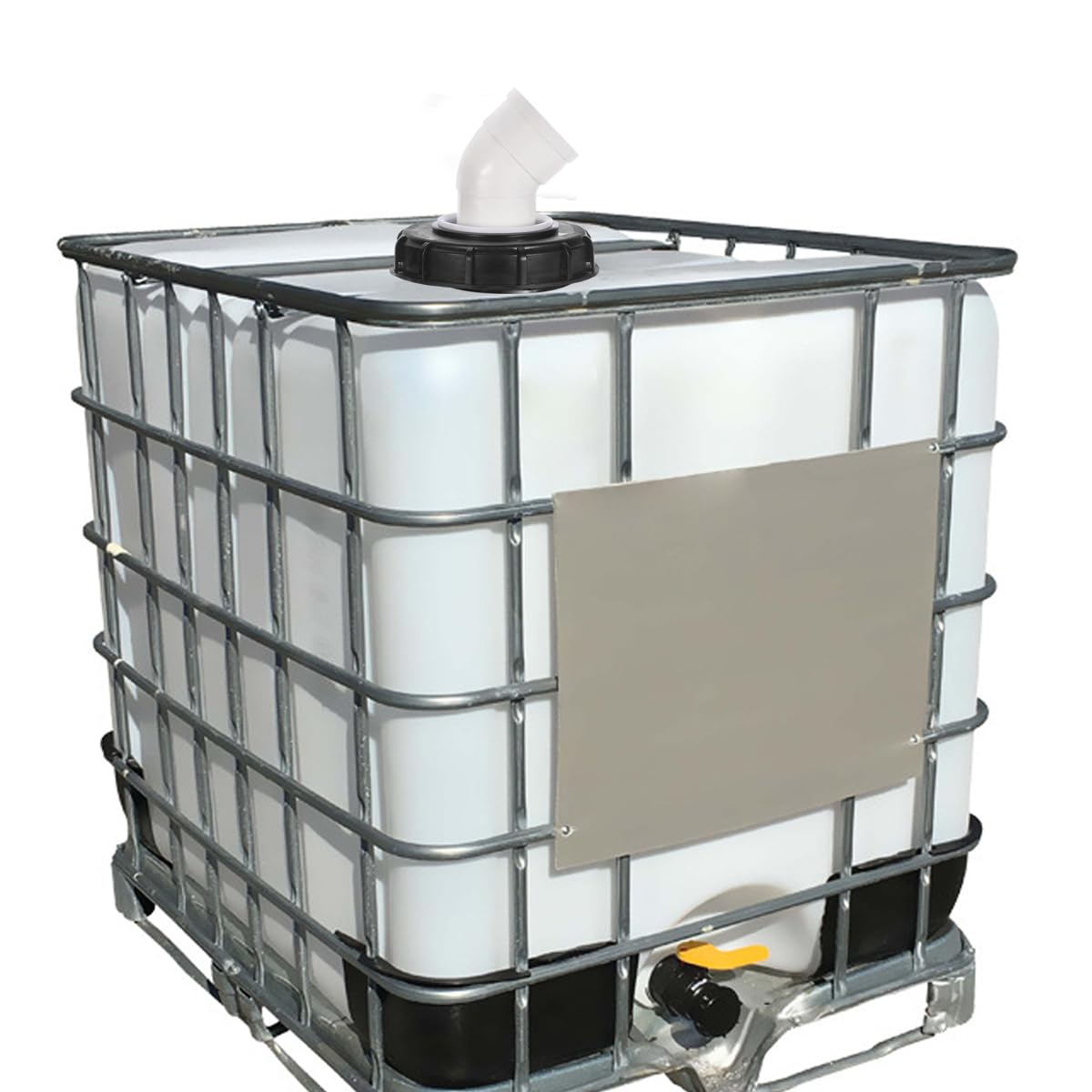 DVECUE IBC tote lid cap packaging image ready for installation