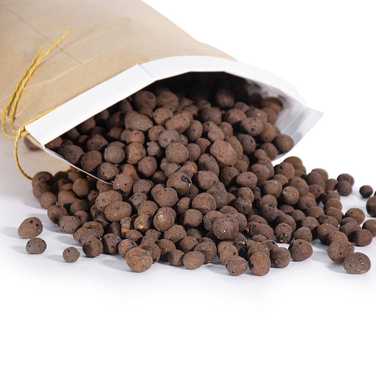 D'vine Dev ceramic filler balls in a 3qt bag improve drainage.