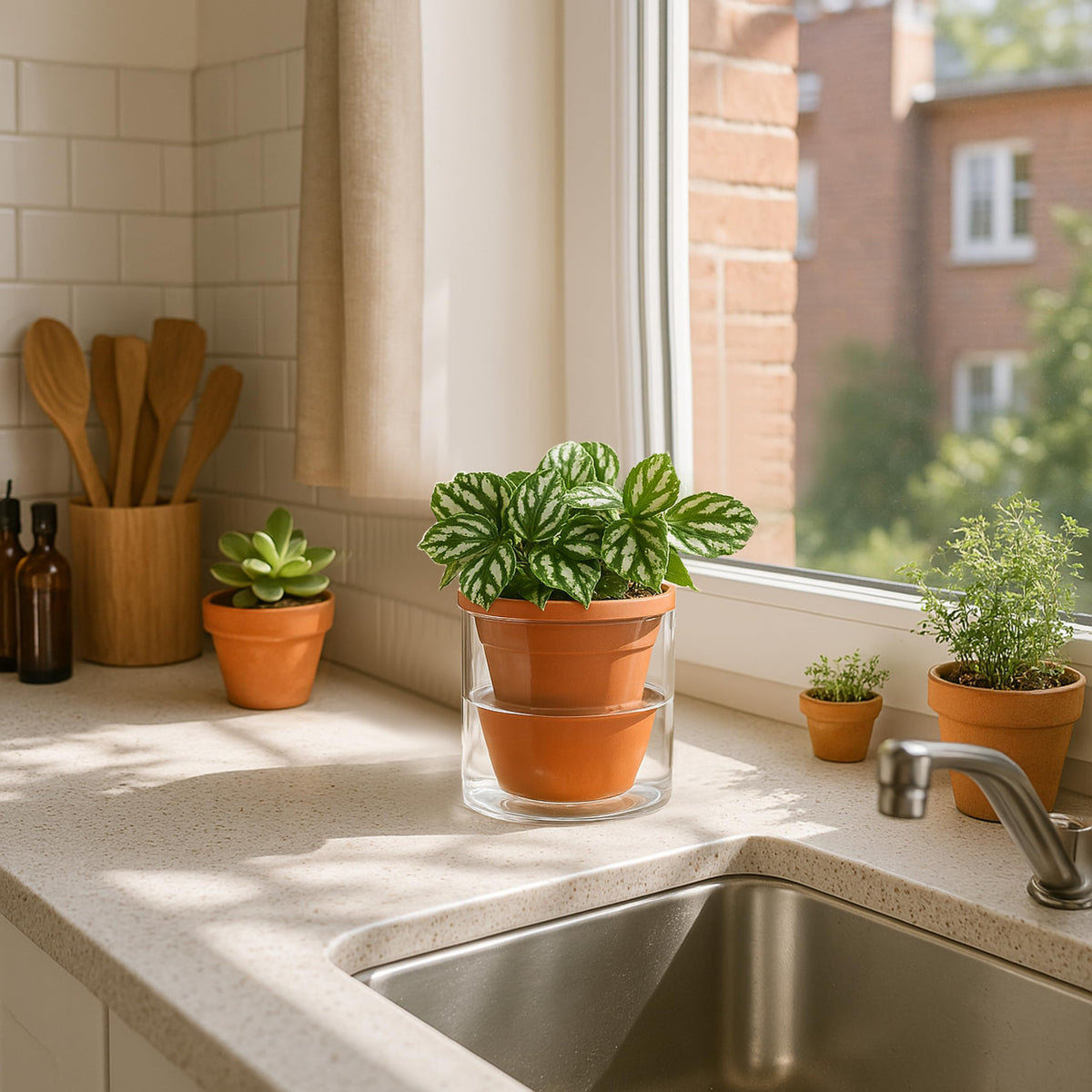 D'vine Dev handcrafted terracotta variation adds unique decor appeal