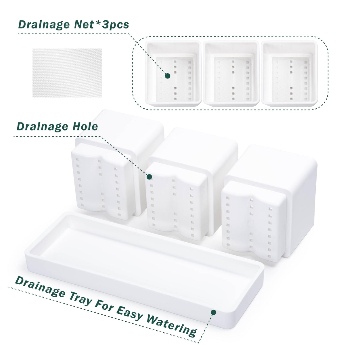 D'vine Dev modern design fits kitchen decor while growing herbs.