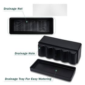 D'vine Dev modern design complements kitchen decor while keeping plants healthy and accessible.