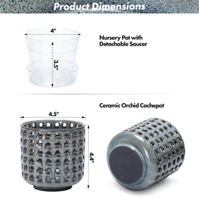 D'vine Dev transparent nursery pot makes root monitoring straightforward for healthier growth