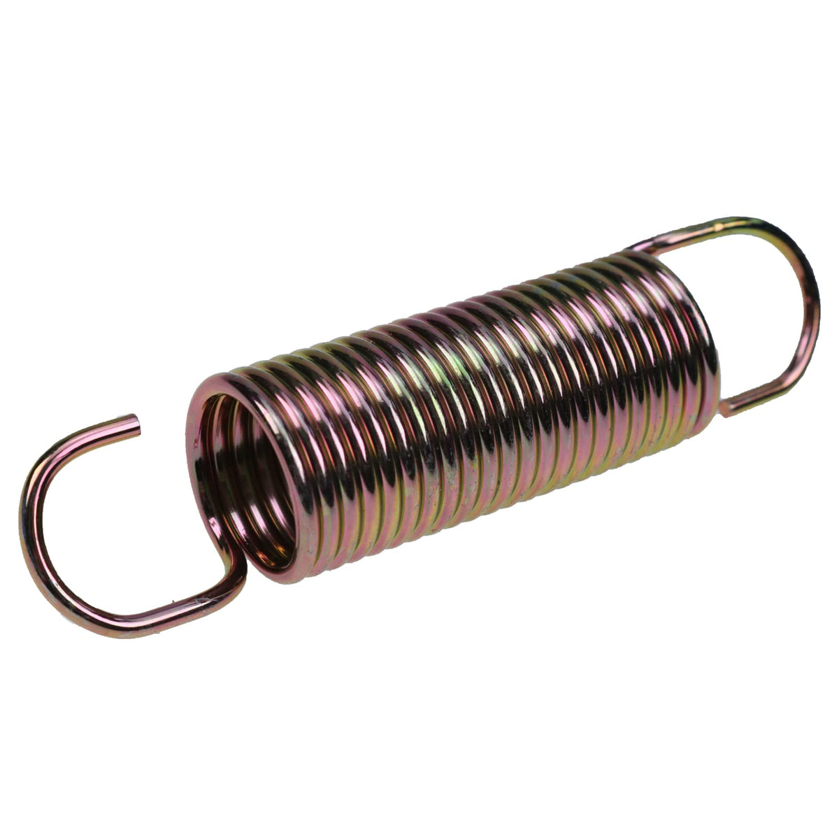 DVPARTS extension spring 108-4056 close-up showing sturdy metal construction and durability.