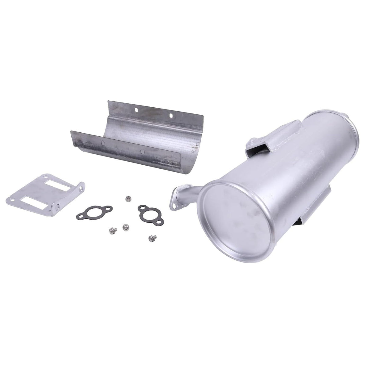 DVPARTS muffler kit detailed labels aid correct part identification.