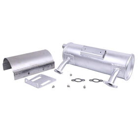 DVPARTS muffler kit durable materials ensure long-lasting performance.