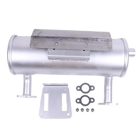 DVPARTS muffler kit packaging with clear part numbers for easy ordering.