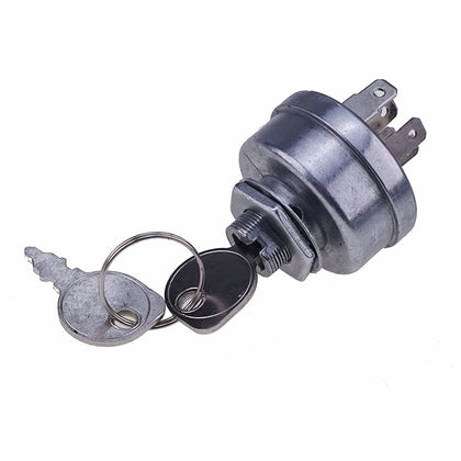 DVPARTS starter ignition switch close-up, highlighting a durable replacement for Exmark Toro mowers.