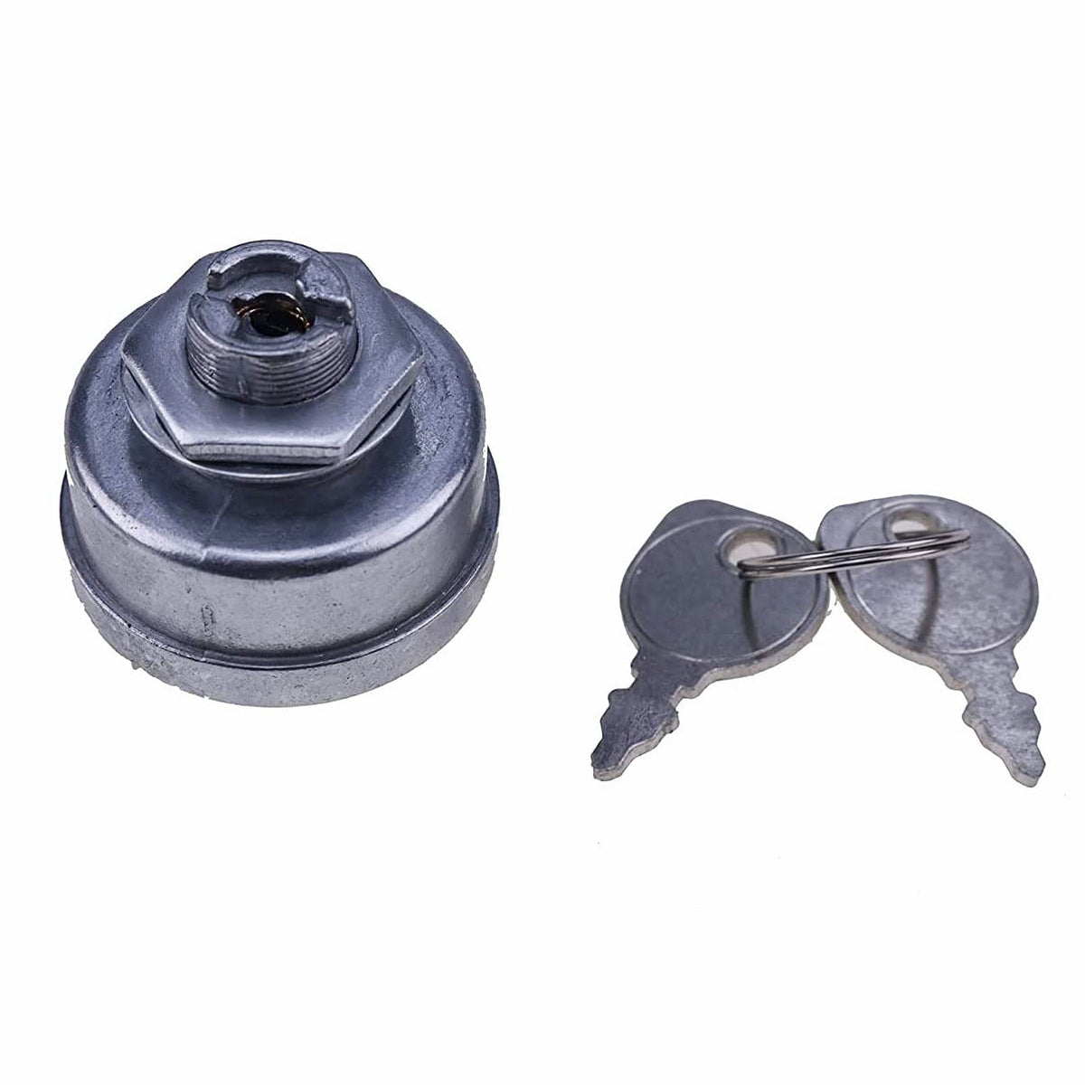 DVPARTS ignition switch label explains part numbers for quick identification.