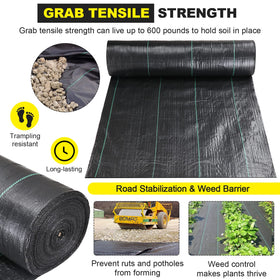 DWALE erosion control and landscape fabric for gardening and construction.