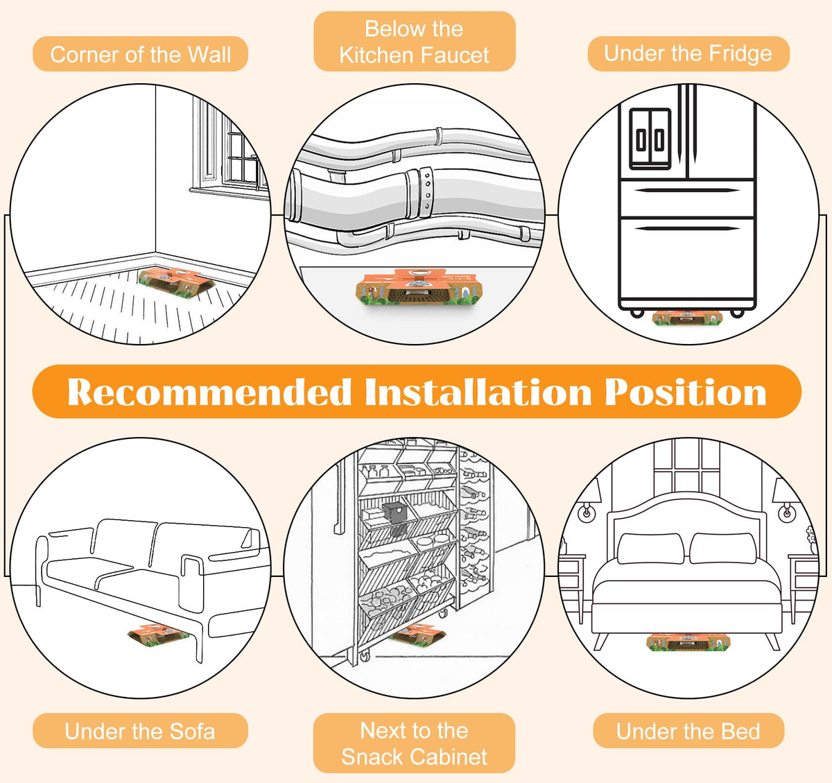 Dwcom Trap family-safe indoor solution for homes with kids and pets.