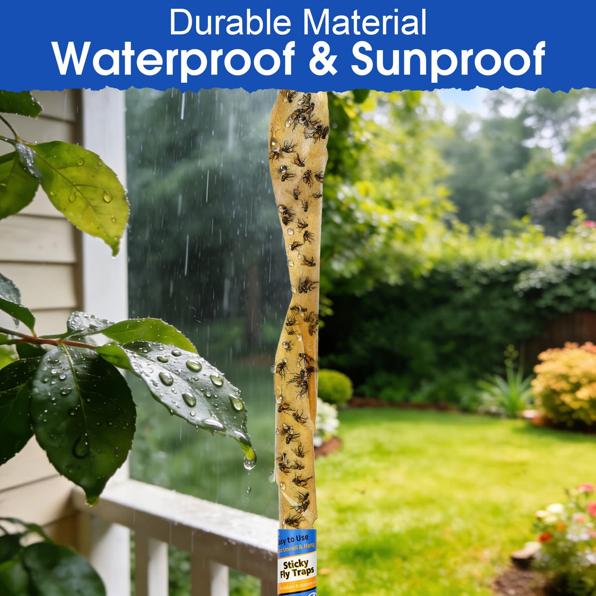 Dwcom Trap long lasting sticky glue remains effective up to three months.