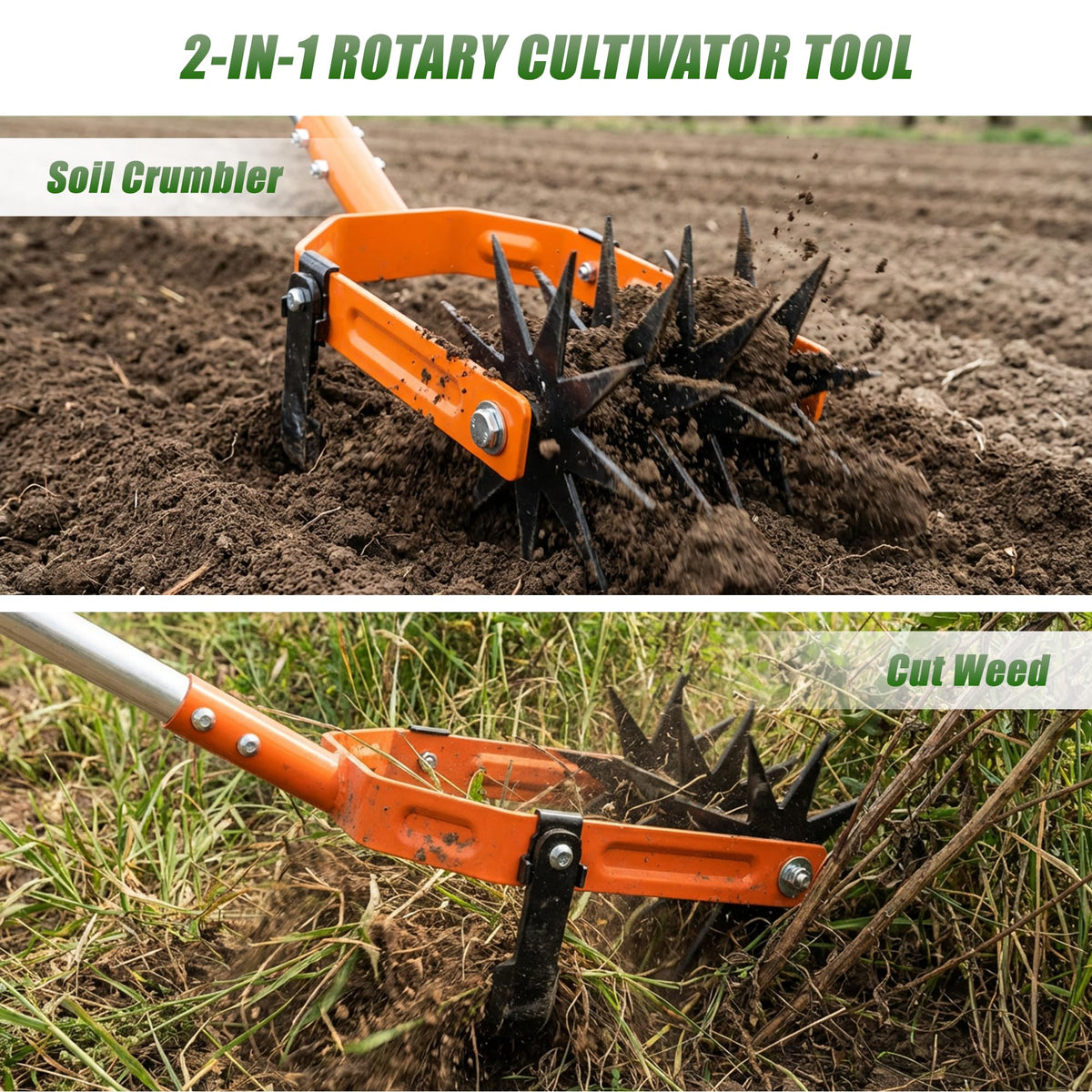 DwelSpire manganese steel tines closeup show durability and strength.