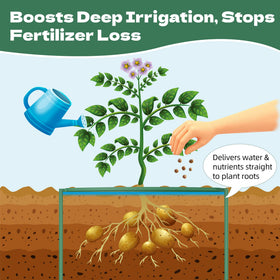 DwelSpire plant grow ring slot-and-edge detail showing tool-free connection